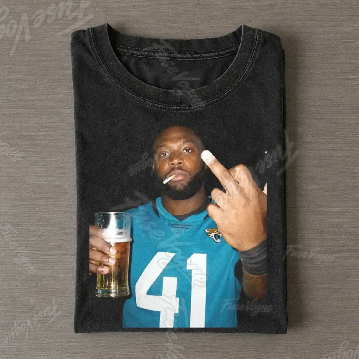 Joshua Hines‑Allen Football T-shirt - FUSEVOGUE