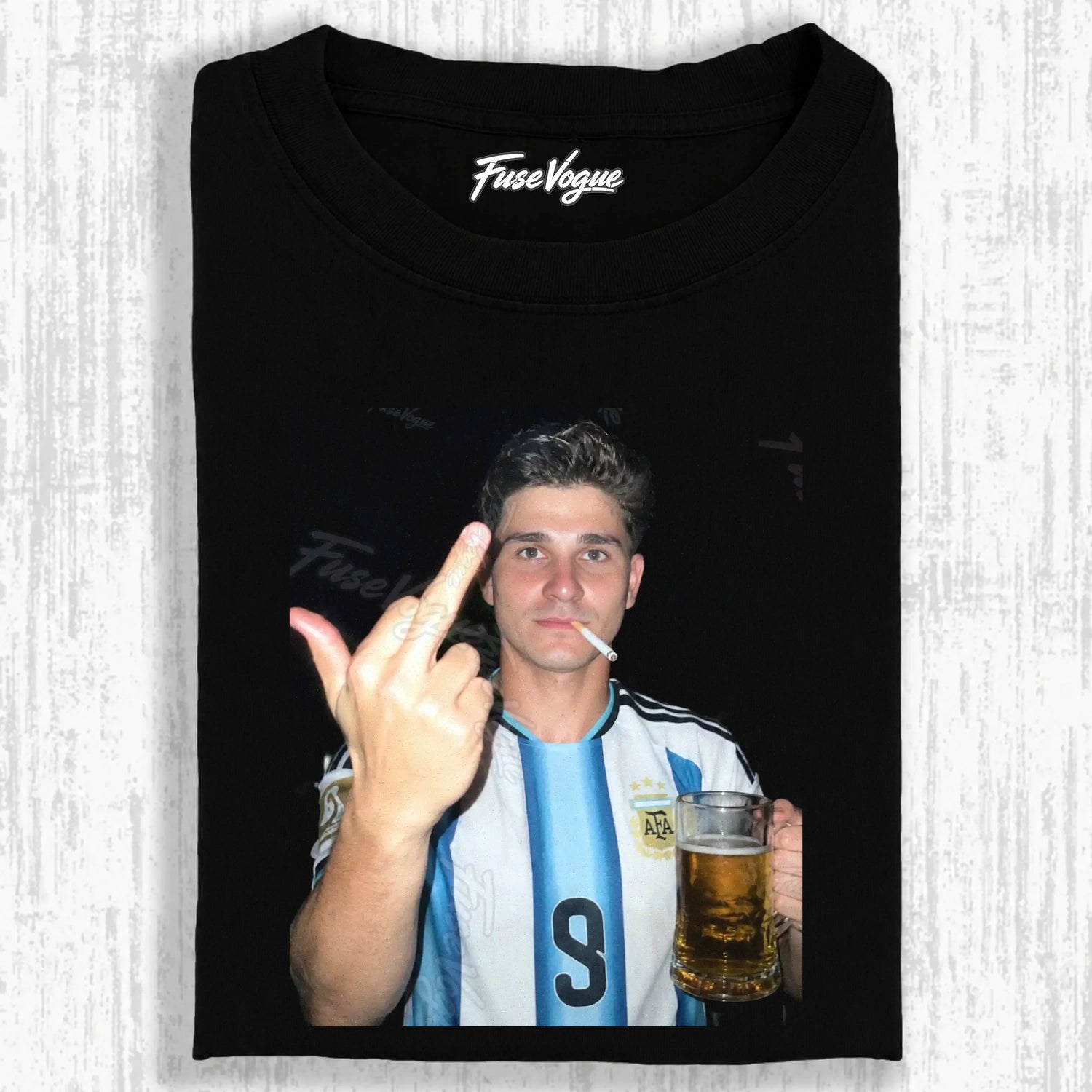 Julián Alvarez After Hours Tee 1 - FUSEVOGUE