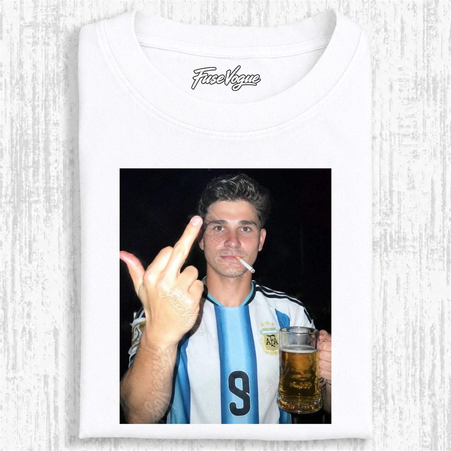 Julián Alvarez After Hours Tee 1 - FUSEVOGUE