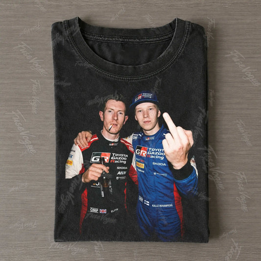 Kalle Rovanperä & Elfyn Evans 2026 Secto Rally Finland｜WRC Tee - FUSEVOGUE