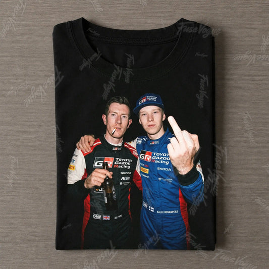 Kalle Rovanperä & Elfyn Evans 2026 Secto Rally Finland｜WRC Tee - FUSEVOGUE