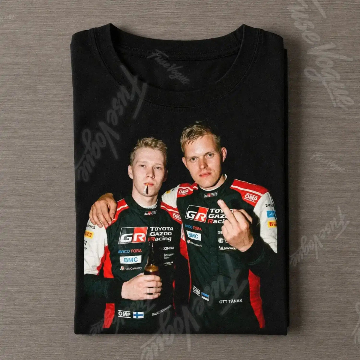 Kalle Rovanperä & Ott Tänak丨WRC T-shirt - FUSEVOGUE