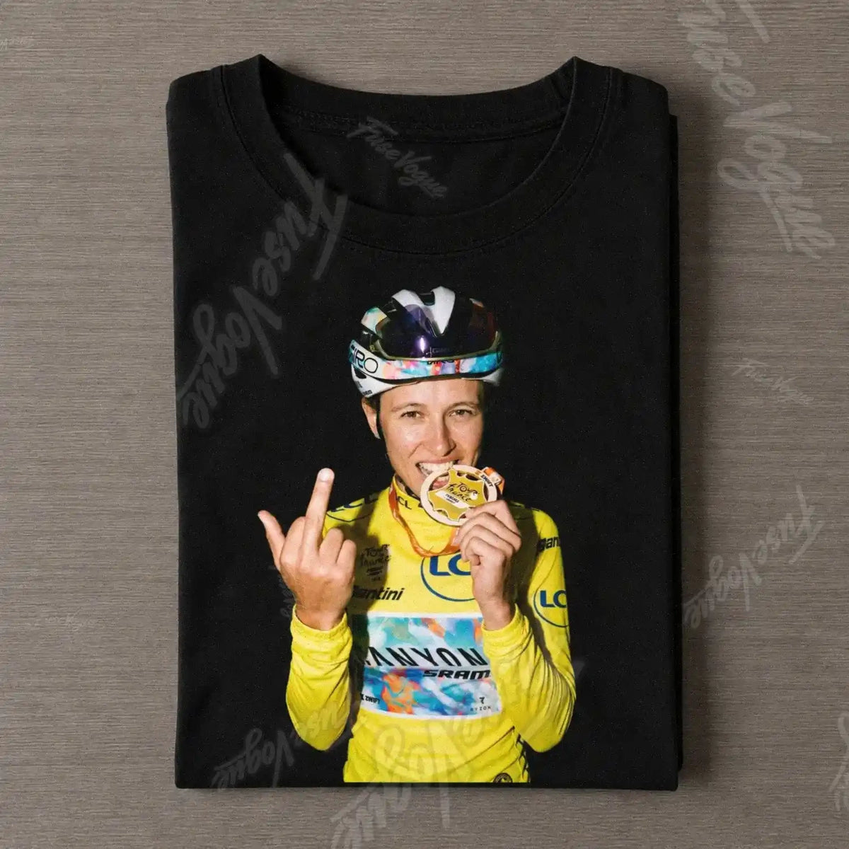 Kasia Niewiadoma Tour de France Femmes 2026 T-shirt - FUSEVOGUE