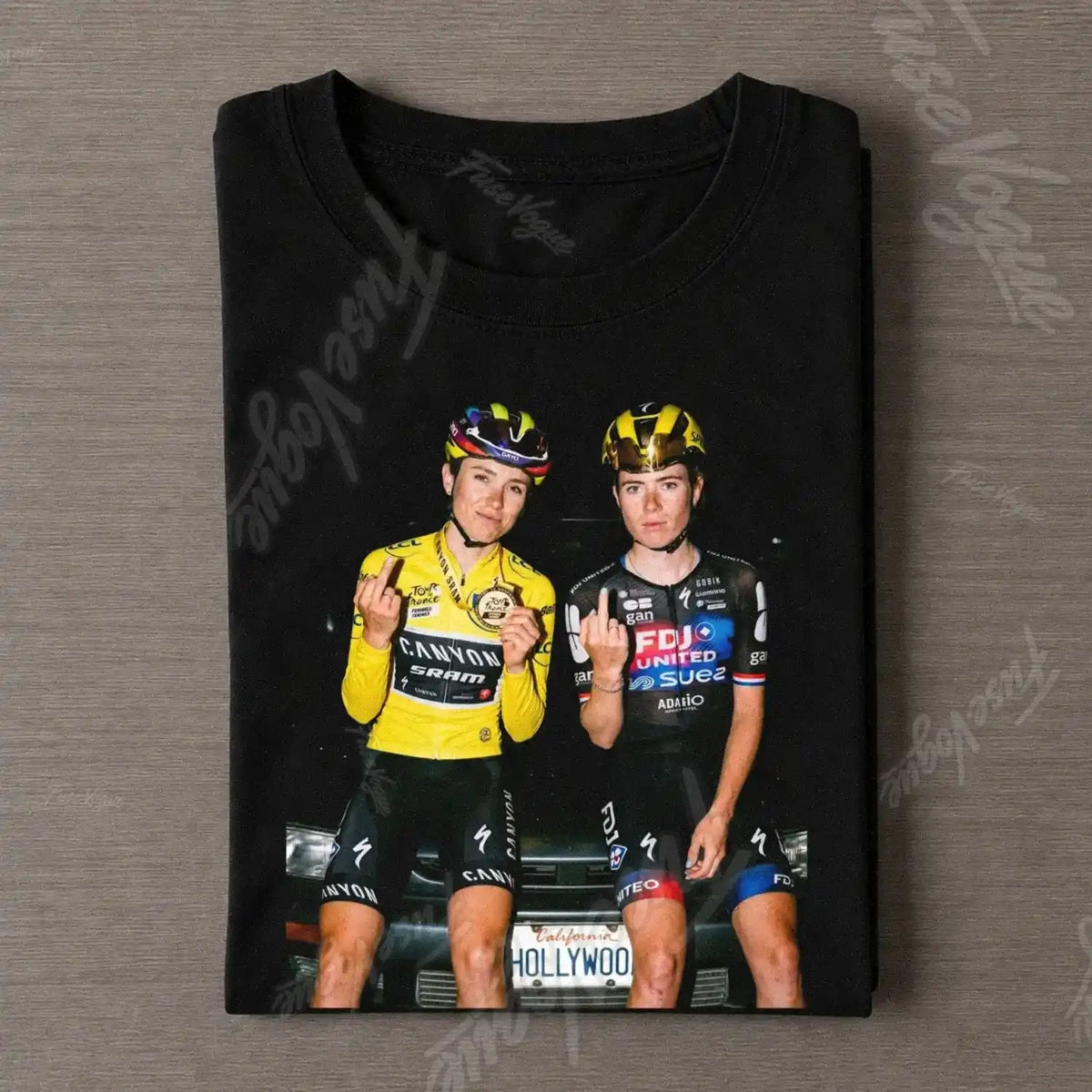 Kasia Niewiadoma Tour de France Femmes 2026 T-shirt - FUSEVOGUE