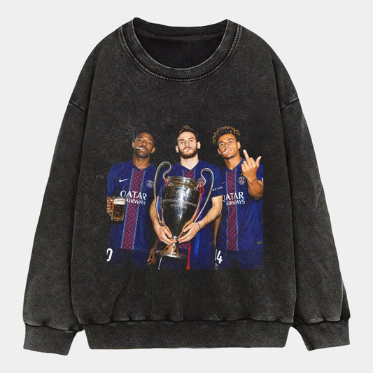 Khvicha Kvaratskhelia ＆ Désiré Doué ＆ Ousmane Dembélé Tee 2.0 - FuseVogue