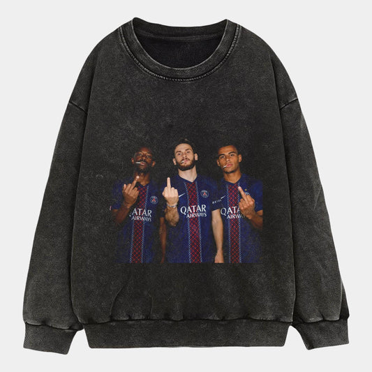Khvicha Kvaratskhelia ＆ Désiré Doué ＆ Ousmane Dembélé Tee 3.0 - FuseVogue
