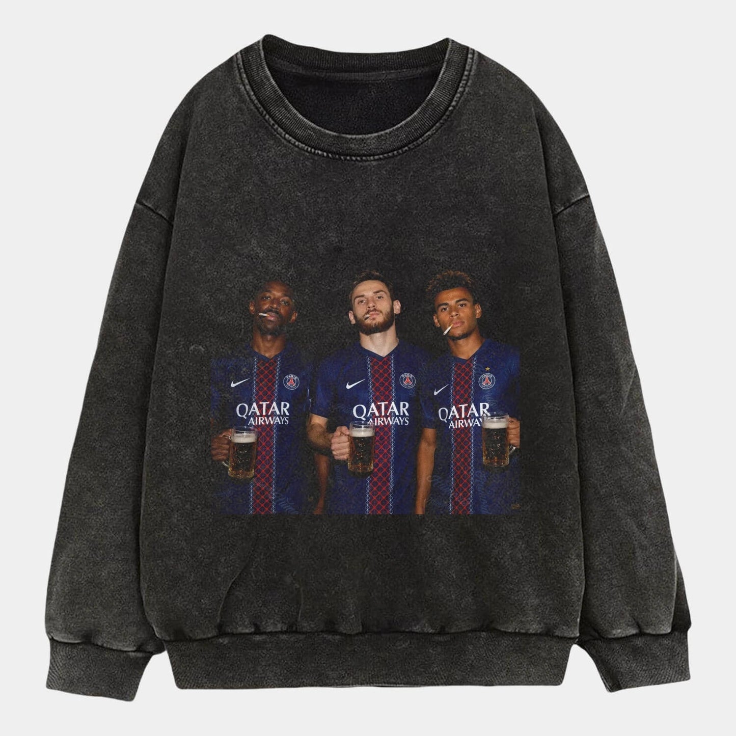 Khvicha Kvaratskhelia ＆ Désiré Doué ＆ Ousmane Dembélé Tee 4.0 - FuseVogue