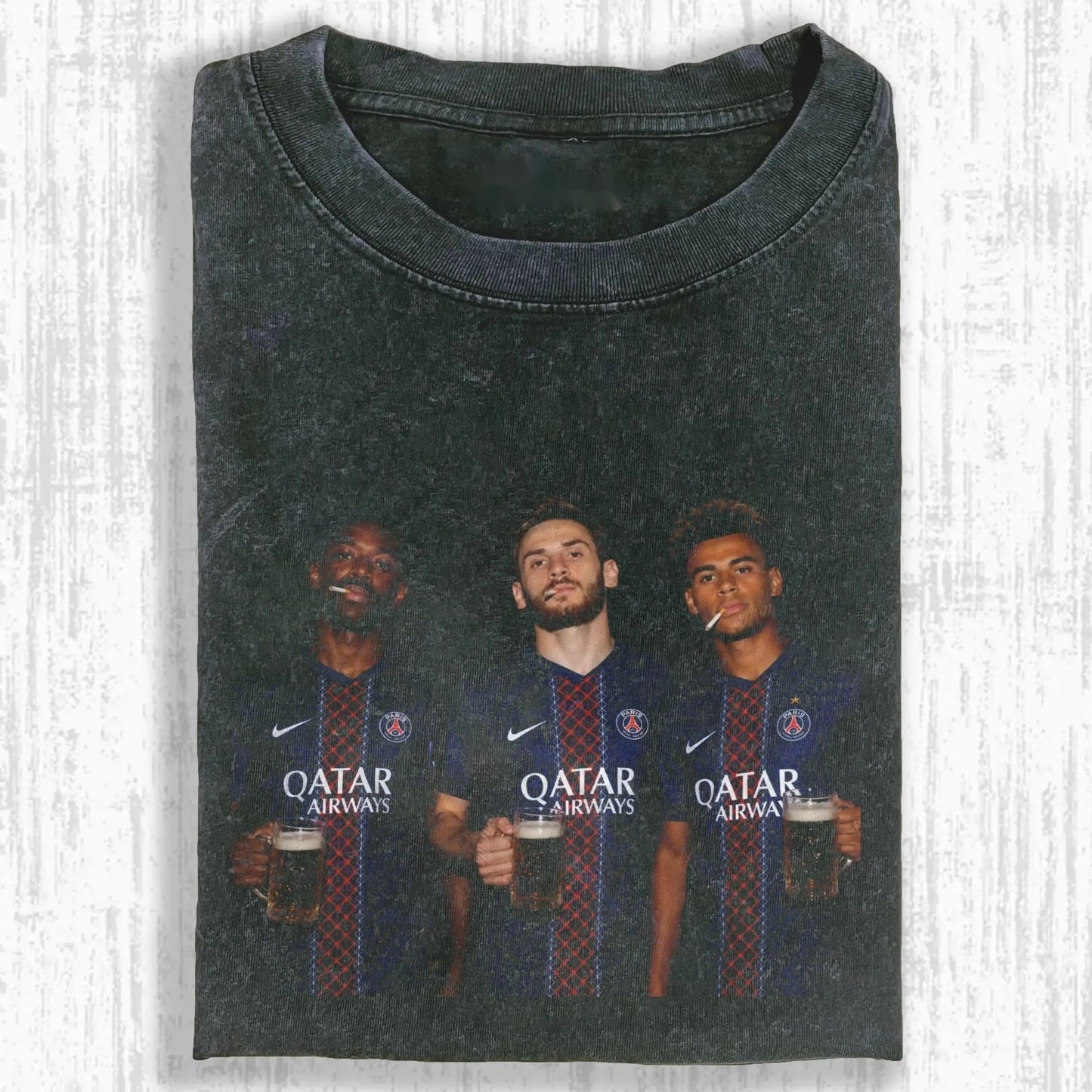 Khvicha Kvaratskhelia ＆ Désiré Doué ＆ Ousmane Dembélé Tee 4.0 - FuseVogue