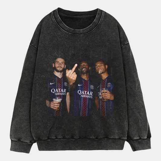 Khvicha Kvaratskhelia ＆ Désiré Doué ＆ Ousmane Dembélé Tee - FuseVogue