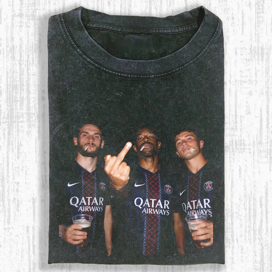 Khvicha Kvaratskhelia ＆ João Neves ＆ Ousmane Dembélé Tee - FuseVogue