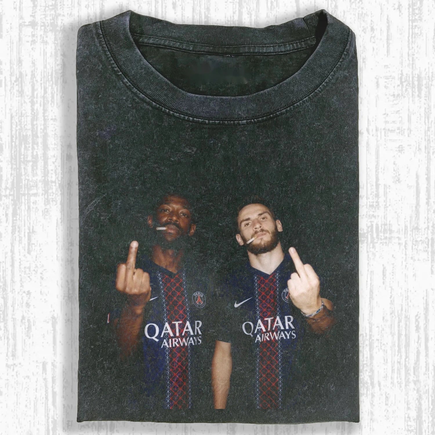 Khvicha Kvaratskhelia ＆ Ousmane Dembélé Tee 2.0 - FuseVogue