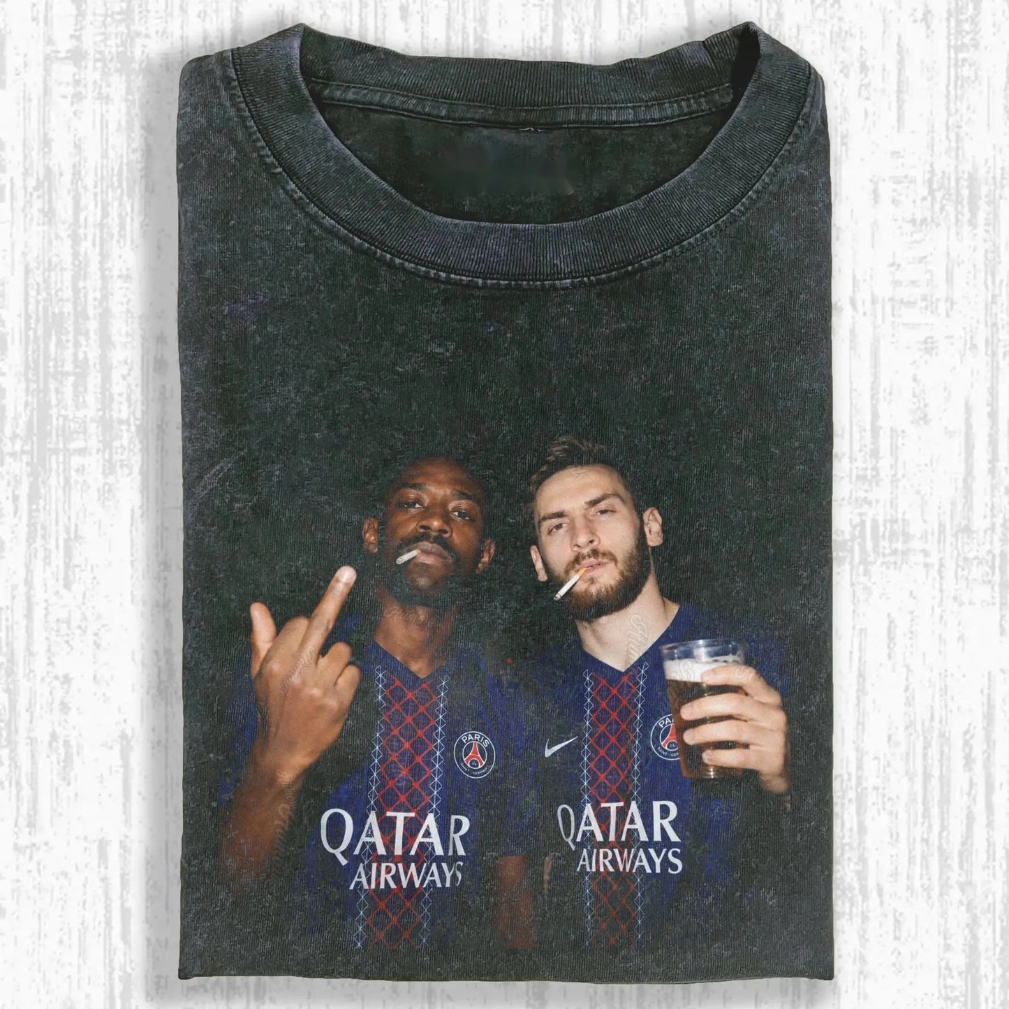 Khvicha Kvaratskhelia ＆ Ousmane Dembélé Tee 4.0 - FuseVogue
