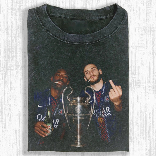Khvicha Kvaratskhelia ＆ Ousmane Dembélé Tee 6.0 - FuseVogue