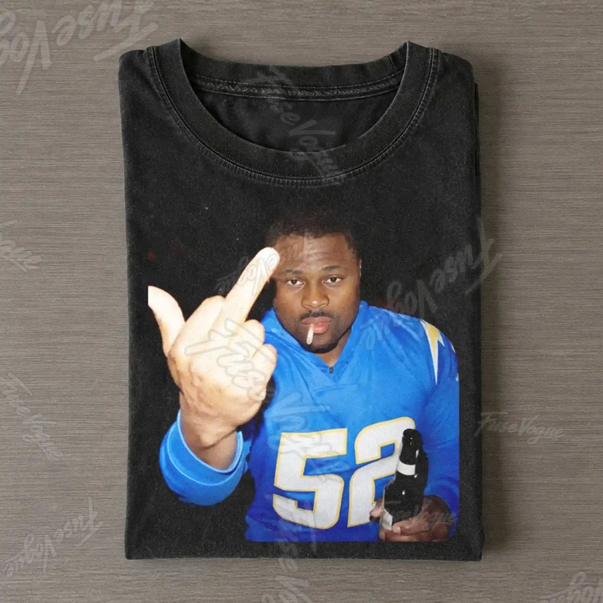 KM52 Football Tee - FUSEVOGUE