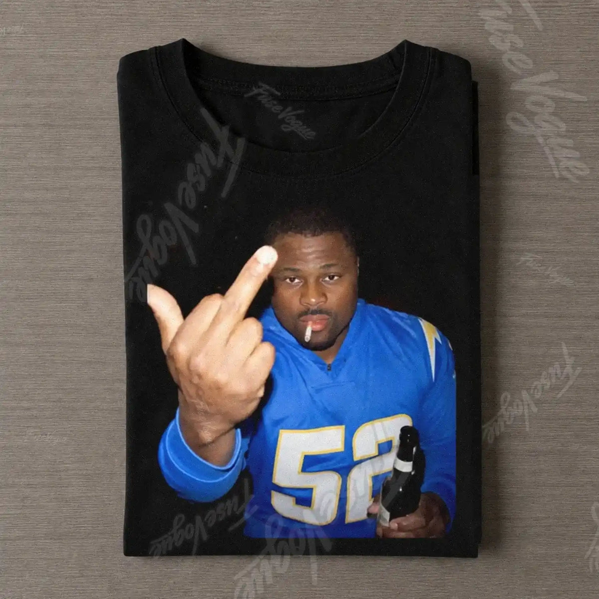 KM52 Football Tee - FUSEVOGUE