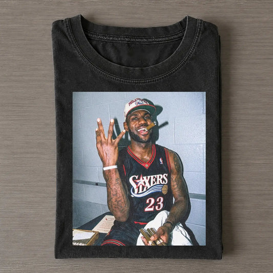 LeBron James 76ers Tee 1 - FUSEVOGUE