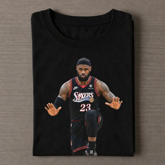 LeBron James 76ers Tee 3 - FUSEVOGUE