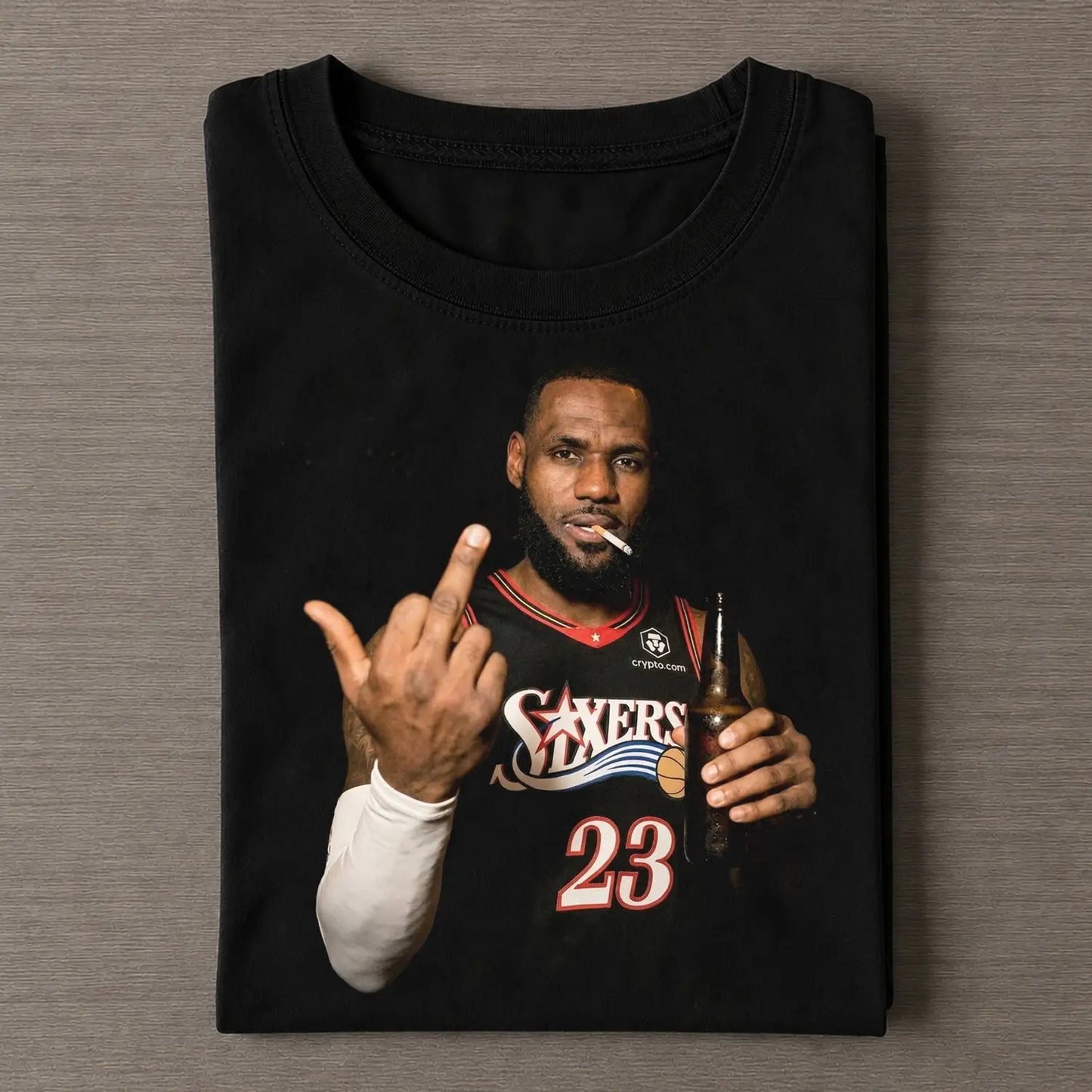 LeBron James 76ers Tee - FUSEVOGUE