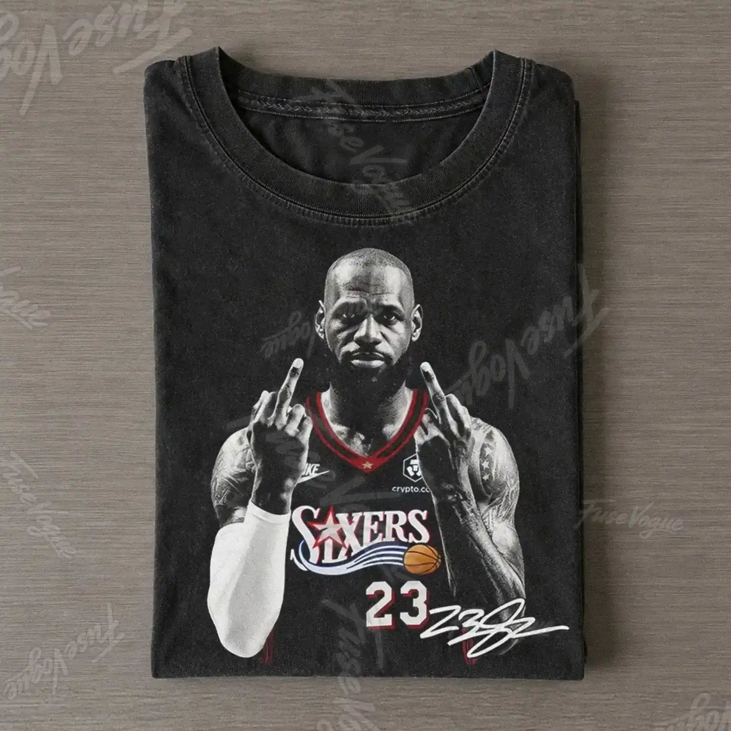 LeBron James 76ers Tee - FUSEVOGUE