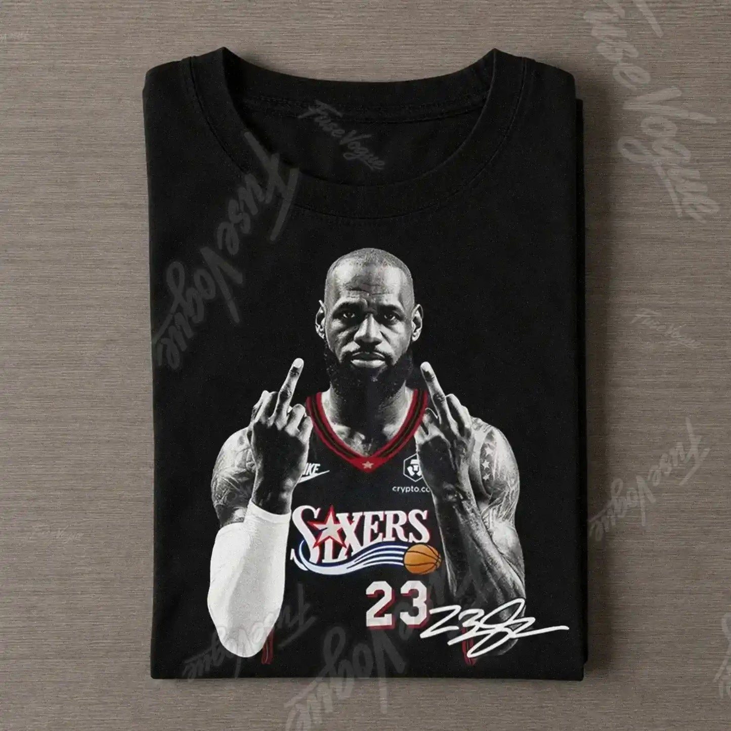 LeBron James 76ers Tee - FUSEVOGUE
