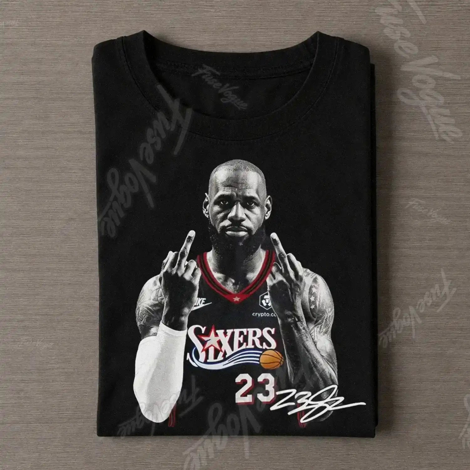 LeBron James 76ers Tee - FUSEVOGUE