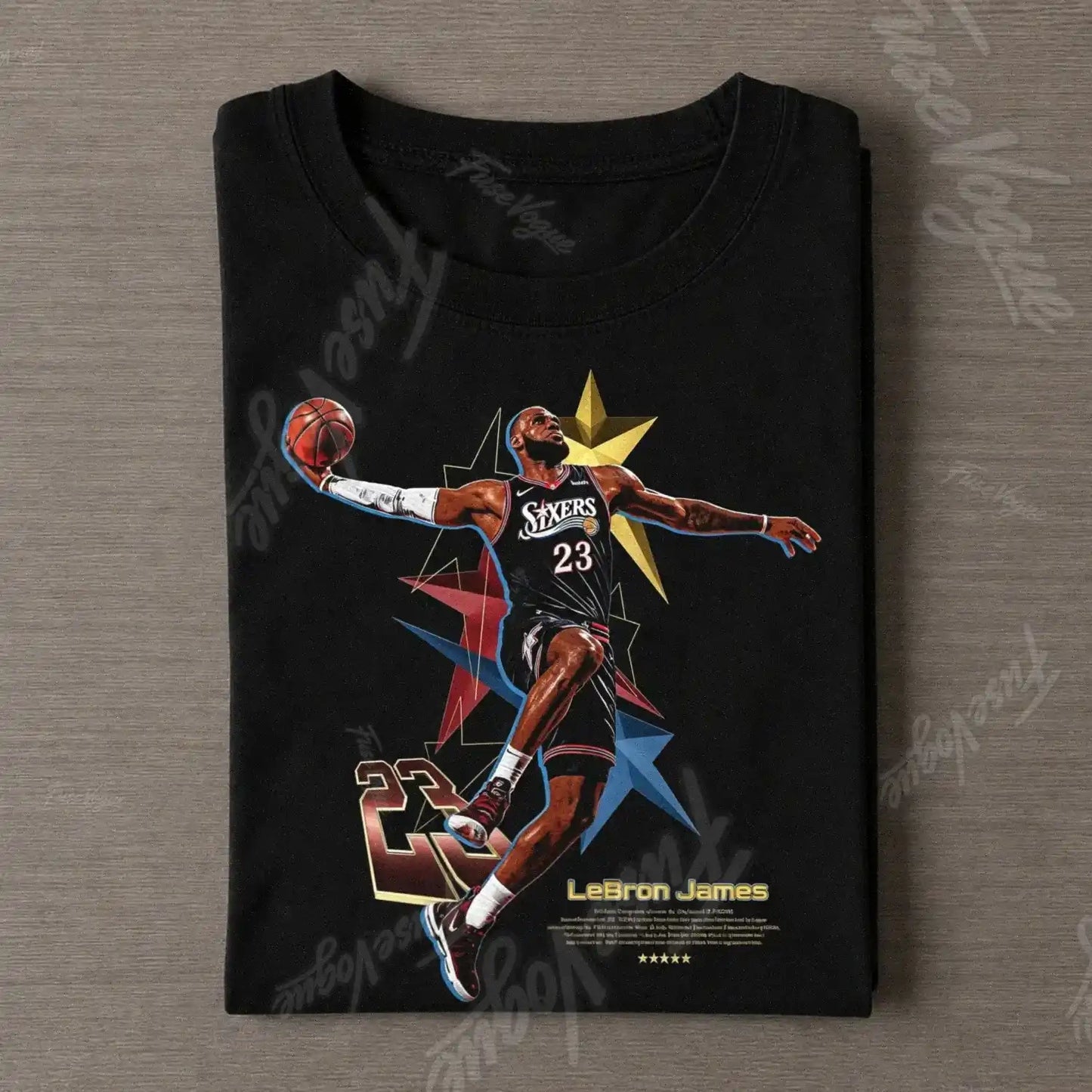 LeBron James 76ers Tee - FUSEVOGUE