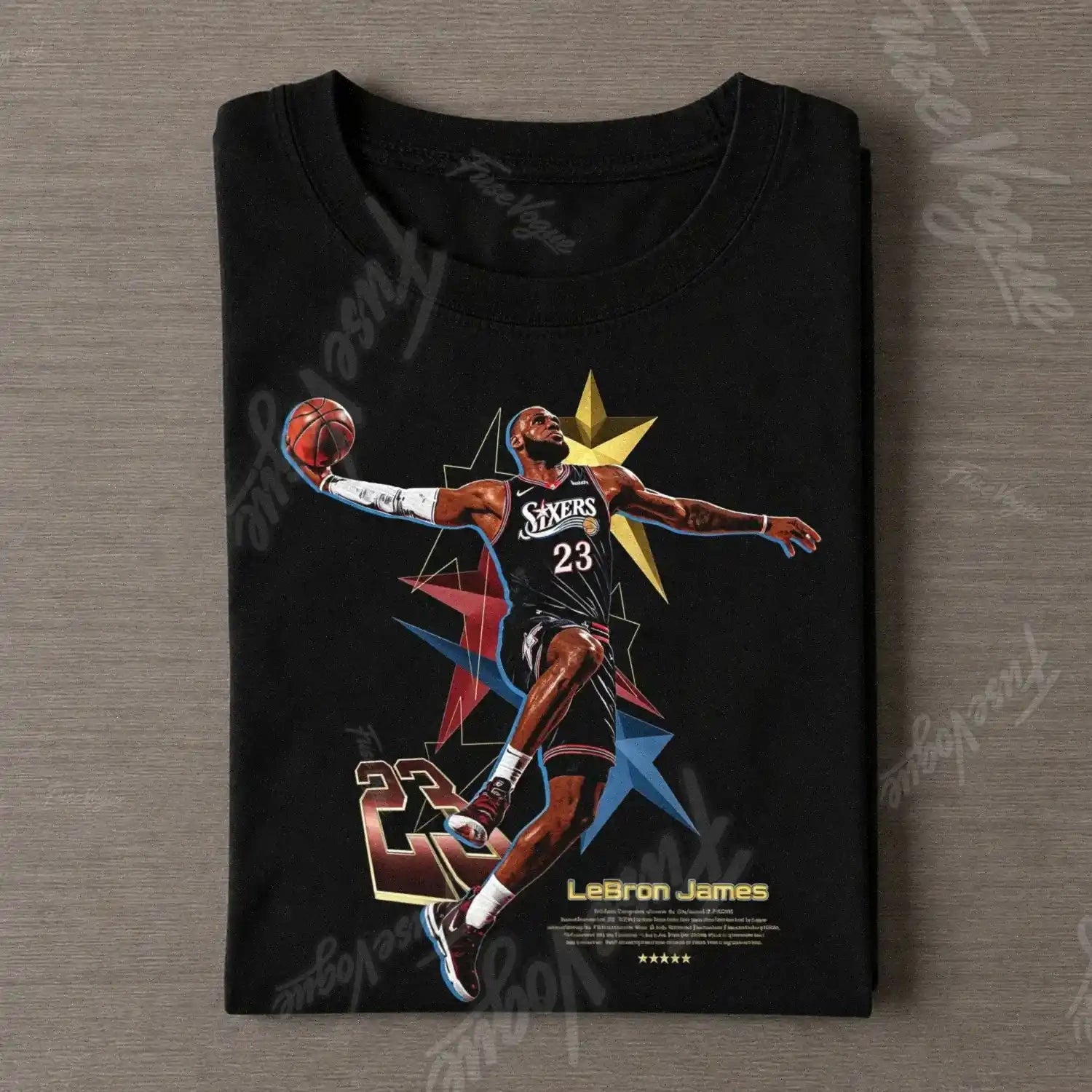LeBron James 76ers Tee - FUSEVOGUE