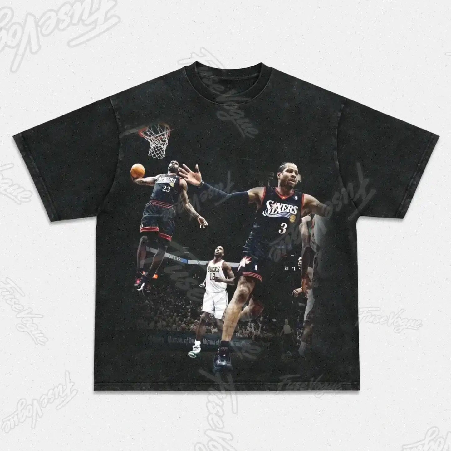 LeBron James & Allen Iverson Funny Tee - FUSEVOGUE