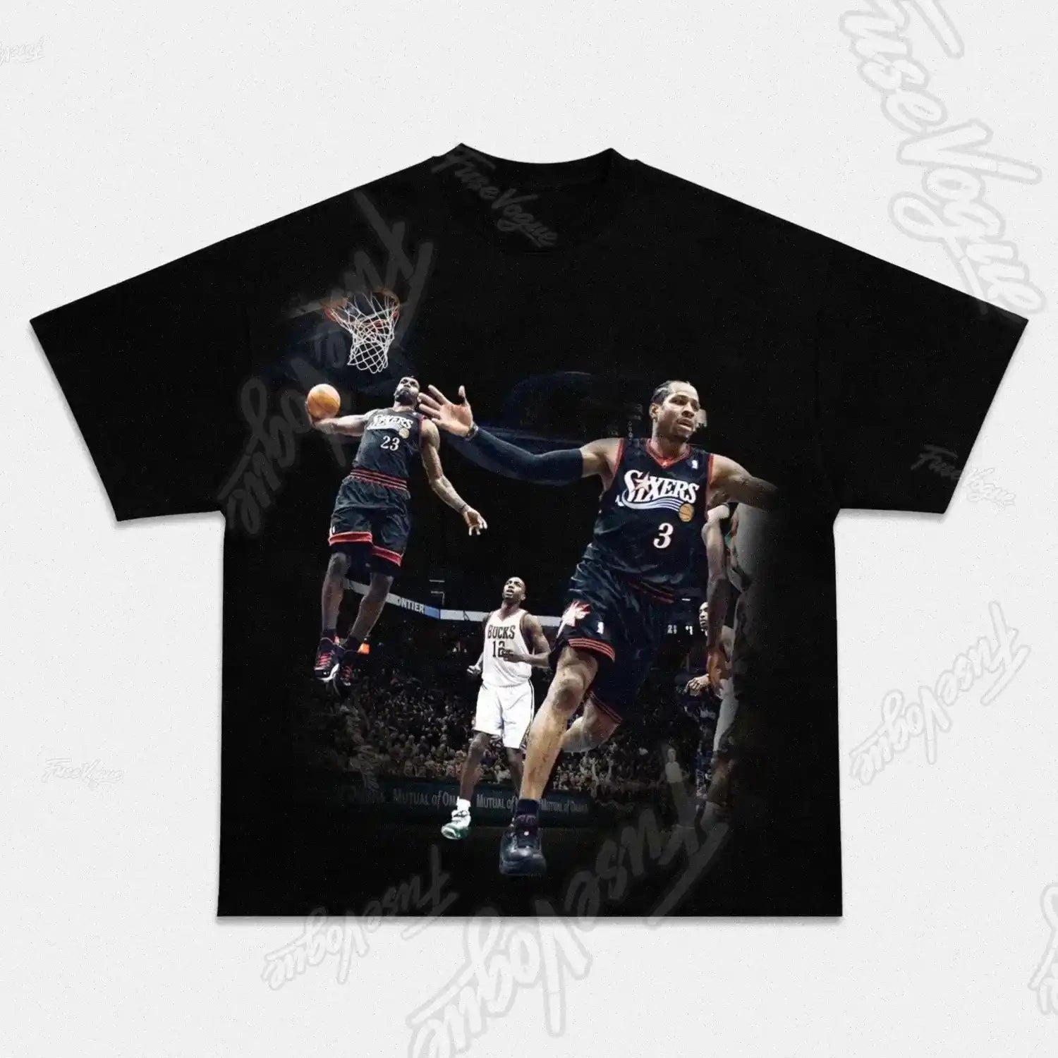 LeBron James & Allen Iverson Funny Tee - FUSEVOGUE
