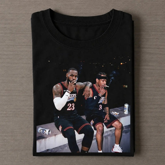 LeBron James & Allen Iverson Tee - FUSEVOGUE