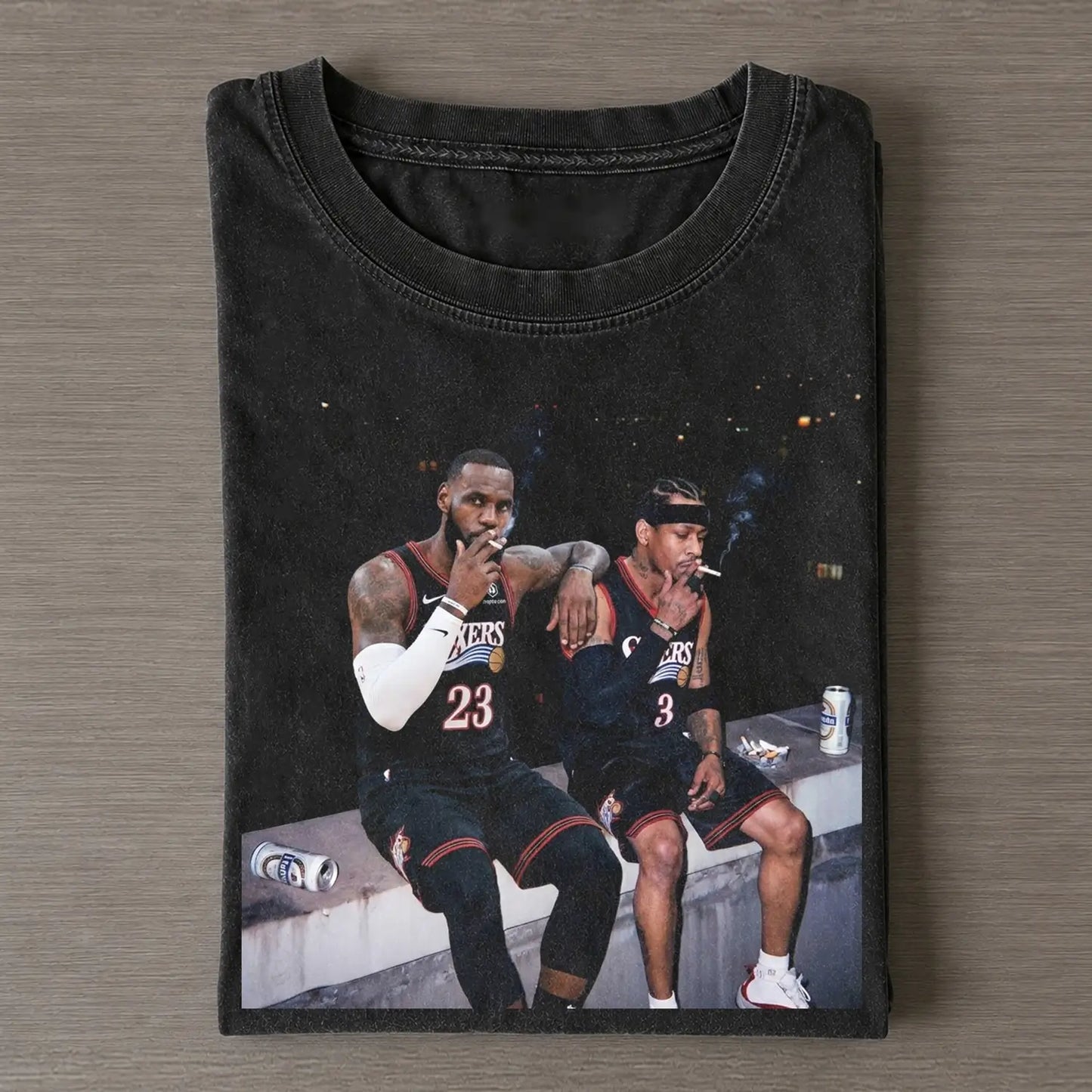 LeBron James & Allen Iverson Tee - FUSEVOGUE