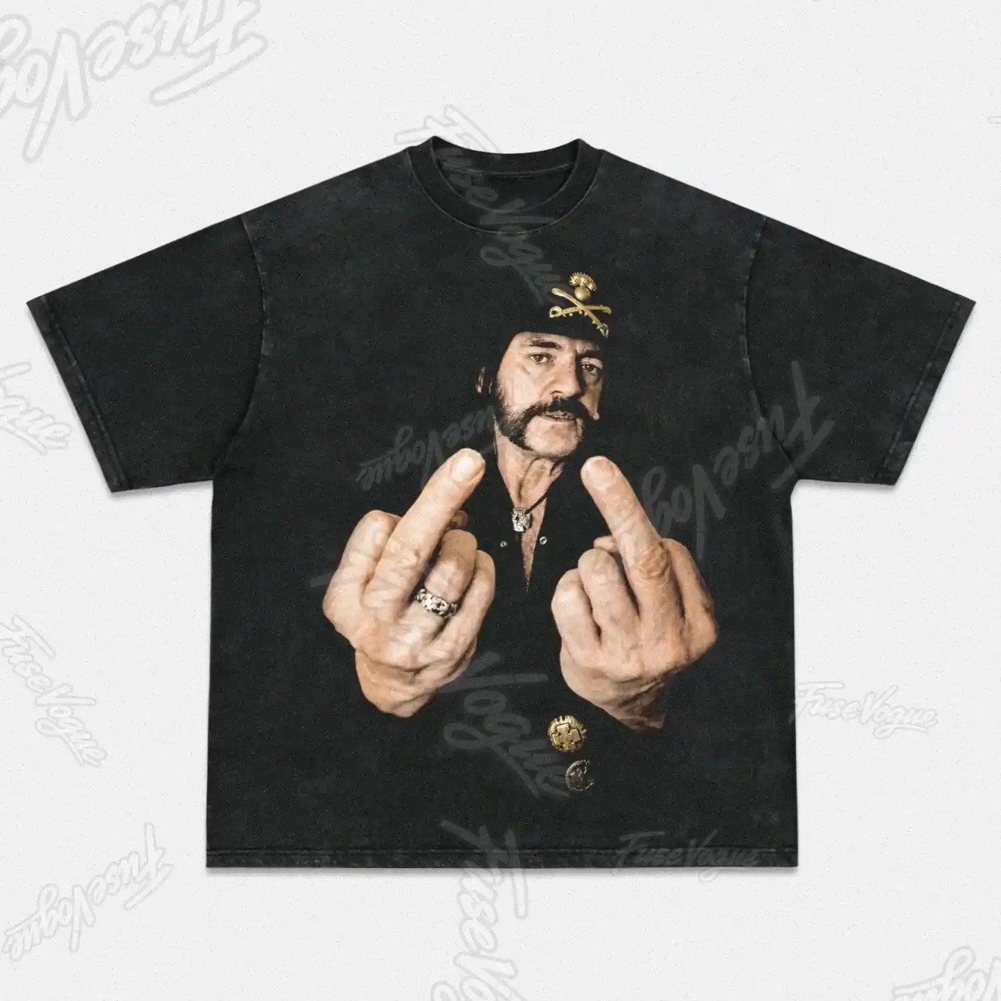 LEMMY KILMISTER VINTAGE TEE - FUSEVOGUE
