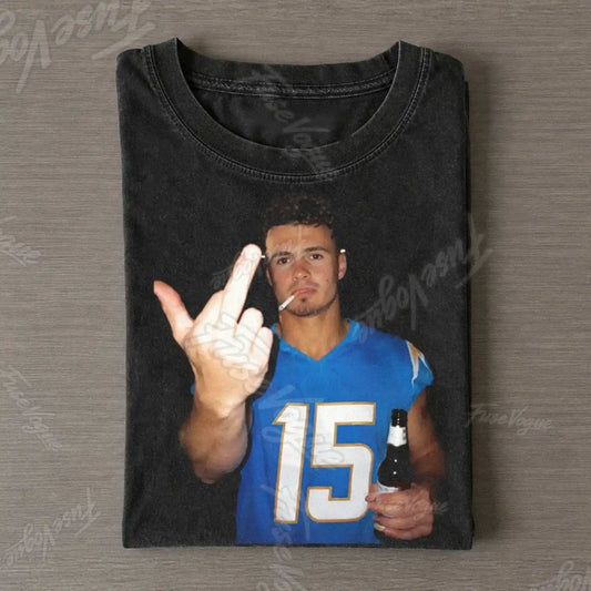 LM15 Football Tee - FUSEVOGUE
