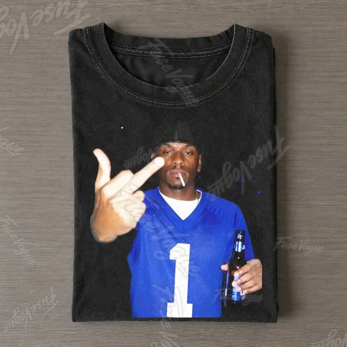 Malik Nabers Football T-shirt - FUSEVOGUE