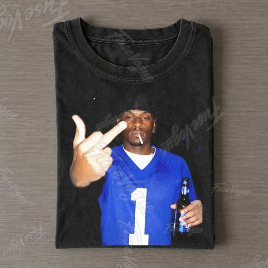 Malik Nabers Football T-shirt - FUSEVOGUE