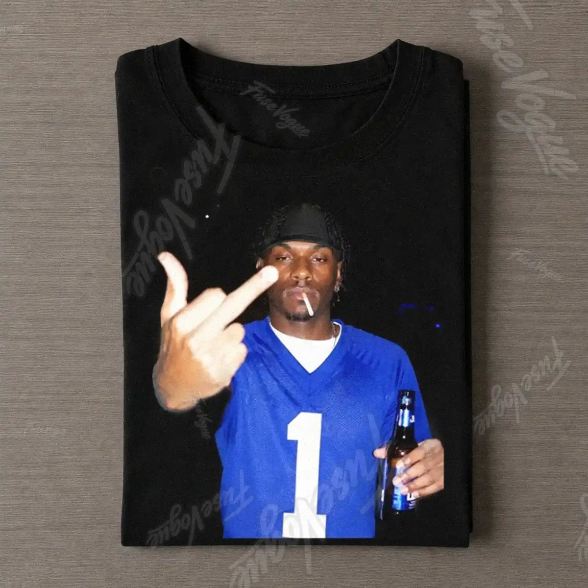 Malik Nabers Football T-shirt - FUSEVOGUE