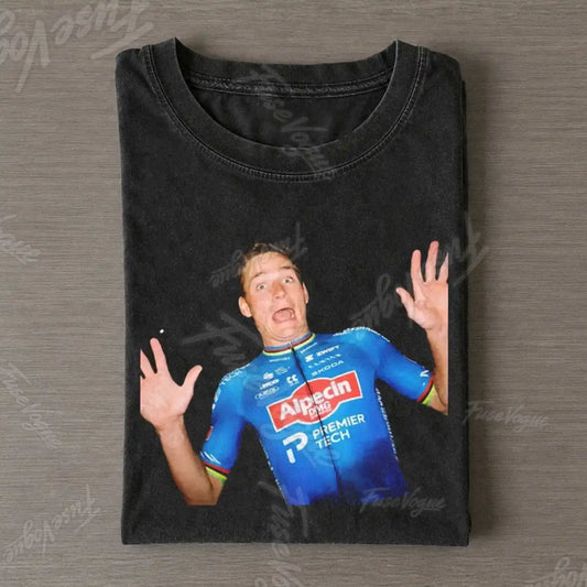 Mathieu van der Poel 2026 Vintage Crying Tee - FUSEVOGUE