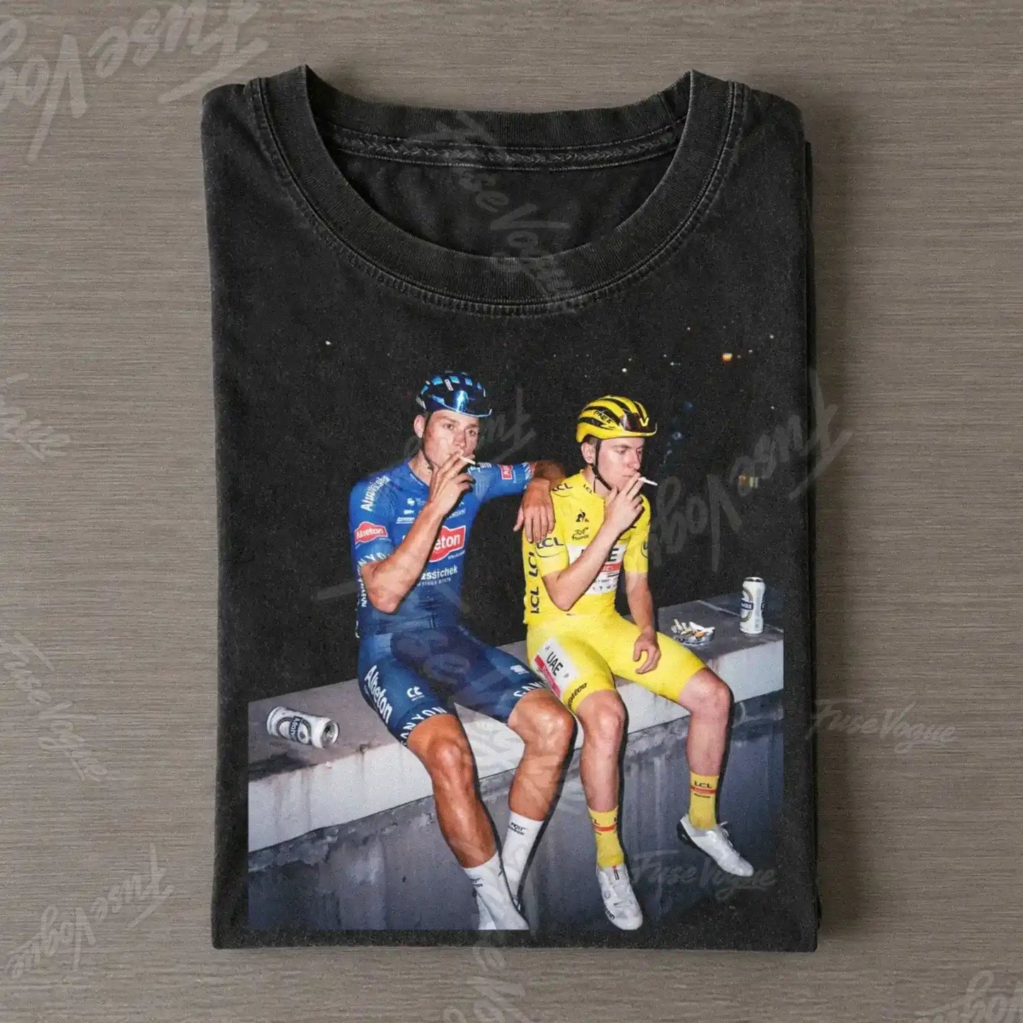 Mathieu van der Poel & Tadej Pogačar 2026 Tee - FUSEVOGUE