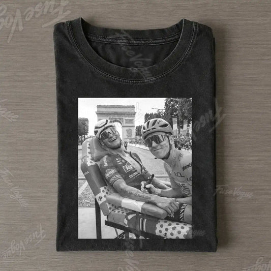 Mathieu van der Poel & Tadej Pogačar 2026 Tee - FUSEVOGUE