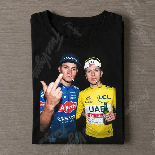 Mathieu van der Poel & Tadej Pogačar 2026 Tee - FUSEVOGUE