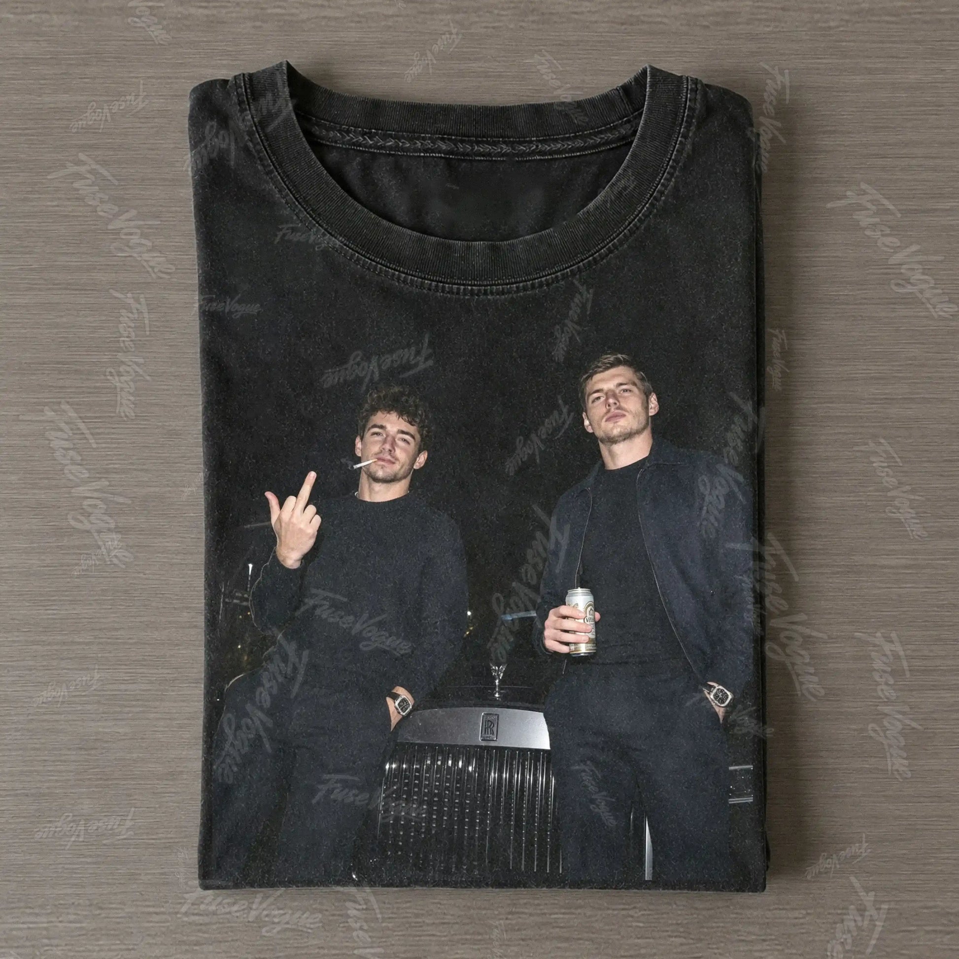 Max Verstappen & Charles Leclerc F1 Tee - FUSEVOGUE