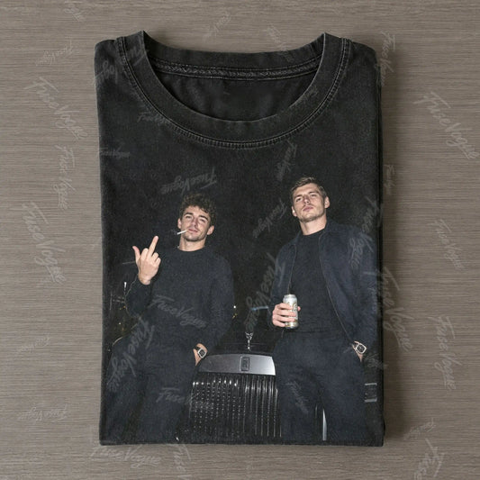 Max Verstappen & Charles Leclerc F1 Tee - FUSEVOGUE