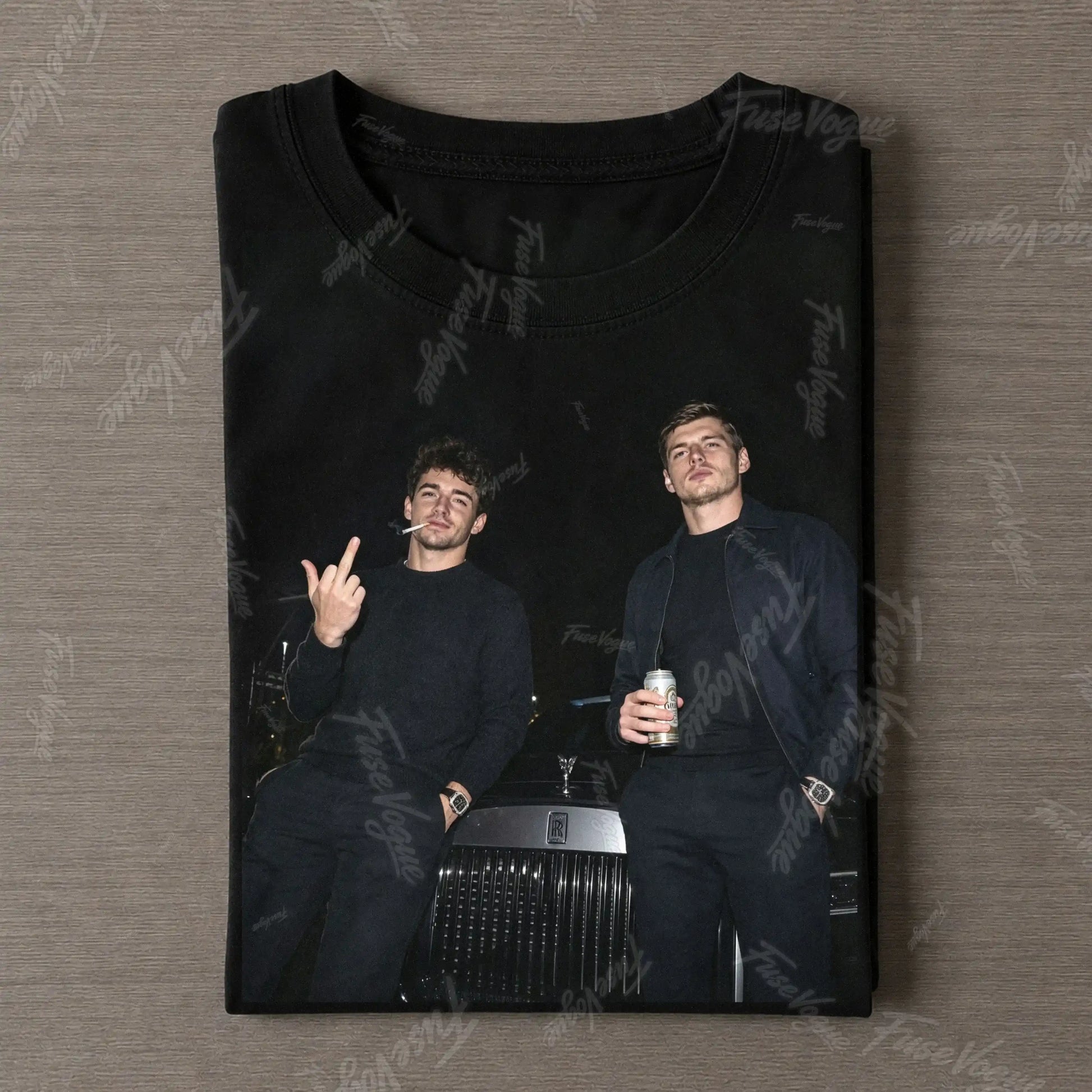 Max Verstappen & Charles Leclerc F1 Tee - FUSEVOGUE