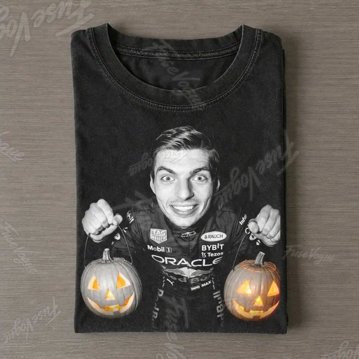 Max Verstappen Halloween Funny Vintage T-Shirt - FUSEVOGUE