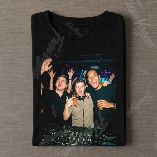 Max verstappen & Martin Garrix & Virgil van Dijk T-shirt - FUSEVOGUE