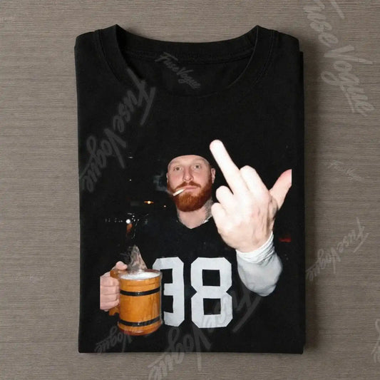 Maxx Crosby Football T-shirt - FUSEVOGUE