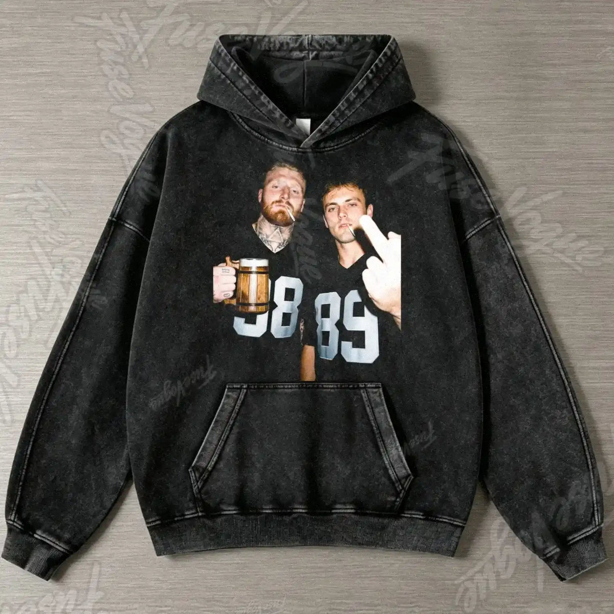 MC98 & BB89 Raiders Football Tee - FUSEVOGUE
