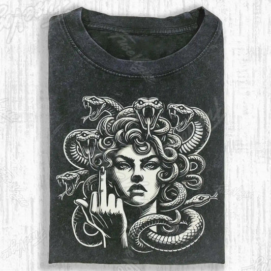 MEDUSA REBEL SPIRIT T-SHIRT - FUSEVOGUE