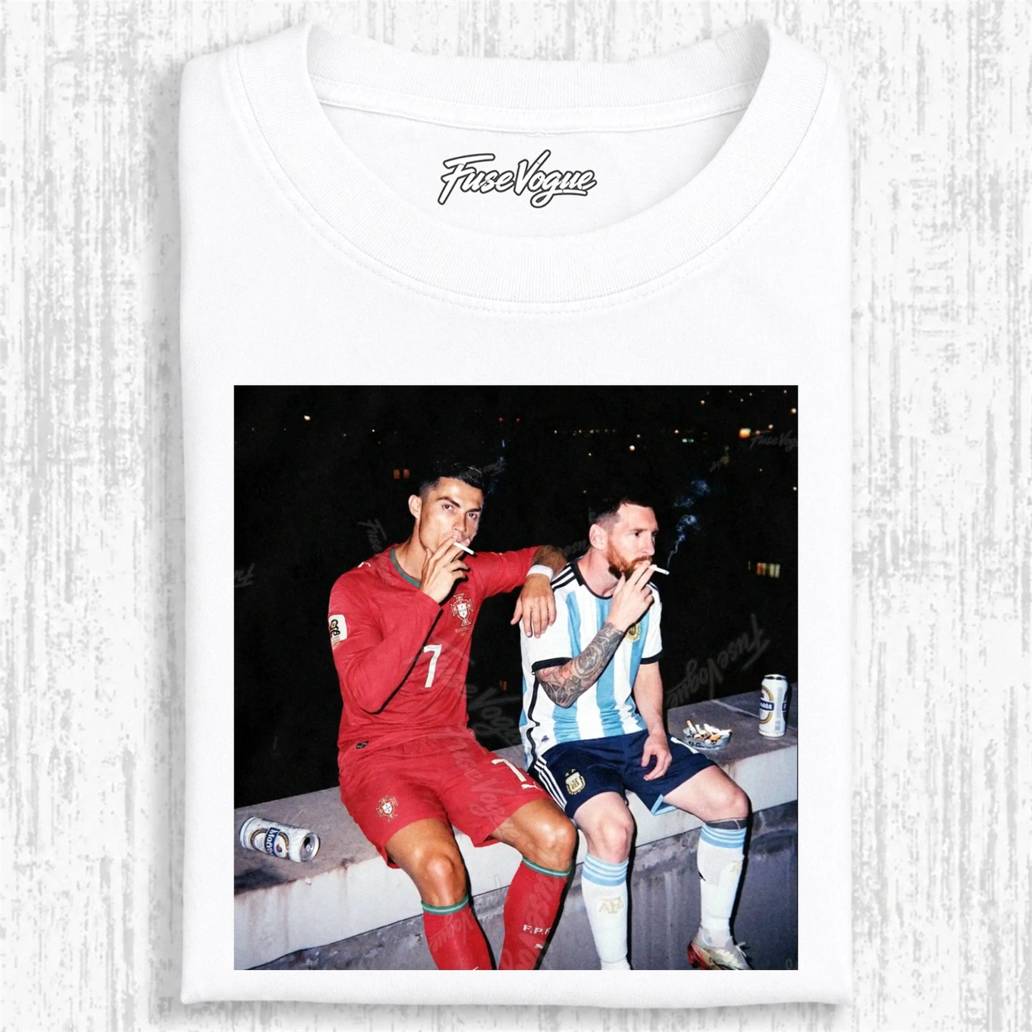 Messi&Ronaldo Tee 1 - FUSEVOGUE