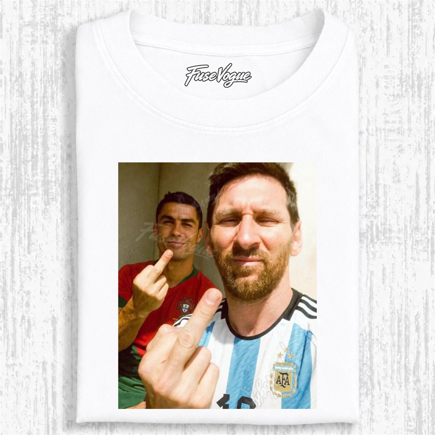 Messi&Ronaldo Tee 2 - FUSEVOGUE